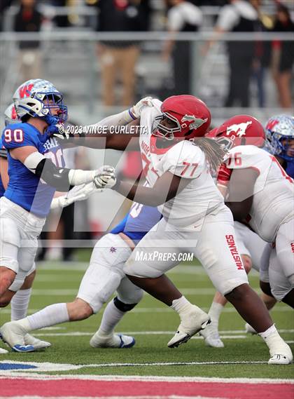 Thumbnail 2 in Westlake vs. North Shore (UIL Football 6A Semifinal Playoff) photogallery.