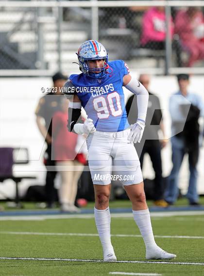 Thumbnail 1 in Westlake vs. North Shore (UIL Football 6A Semifinal Playoff) photogallery.