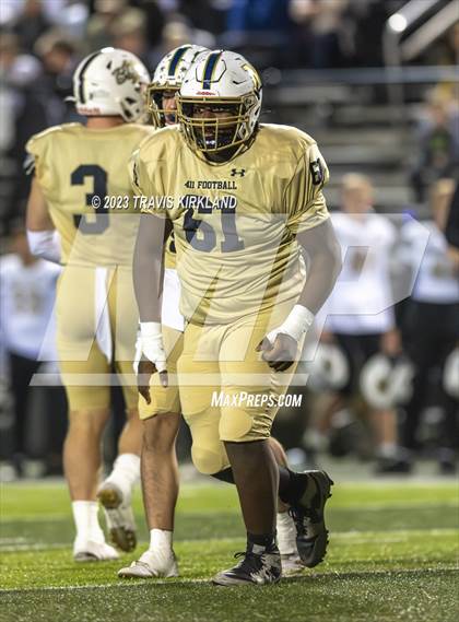 Thumbnail 2 in Russellville @ Moody (AHSAA 5A Round 2) photogallery.