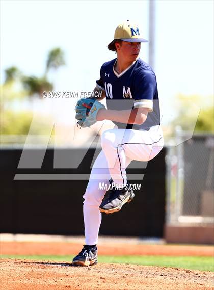 Thumbnail 3 in Mullen vs. Mount St. Mary (Coach Bob Invitational) photogallery.