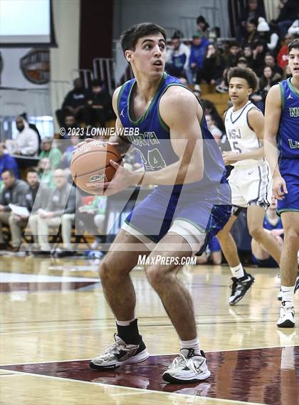 Thumbnail 3 in North Laurel vs Mount St. Joseph (Spalding Hoophall Classic) photogallery.