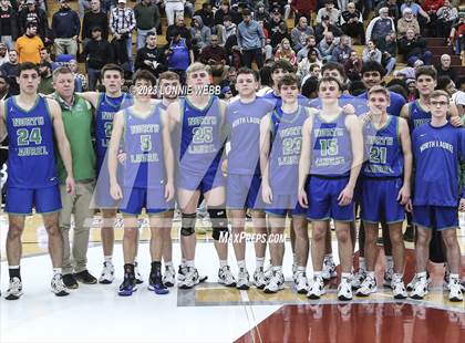 Thumbnail 3 in North Laurel vs Mount St. Joseph (Spalding Hoophall Classic) photogallery.