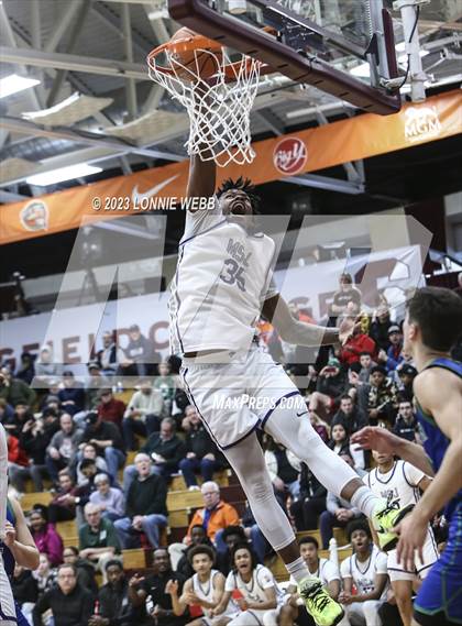 Thumbnail 1 in North Laurel vs Mount St. Joseph (Spalding Hoophall Classic) photogallery.