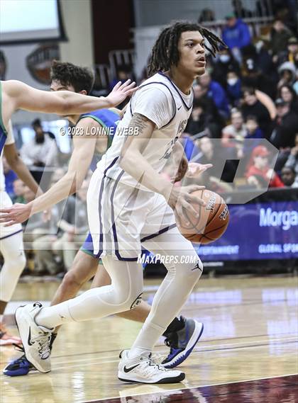 Thumbnail 2 in North Laurel vs Mount St. Joseph (Spalding Hoophall Classic) photogallery.