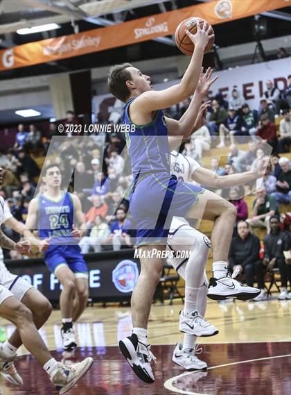 Thumbnail 2 in North Laurel vs Mount St. Joseph (Spalding Hoophall Classic) photogallery.