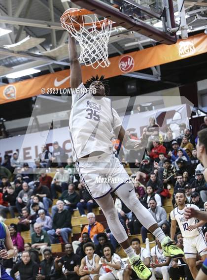 Thumbnail 3 in North Laurel vs Mount St. Joseph (Spalding Hoophall Classic) photogallery.