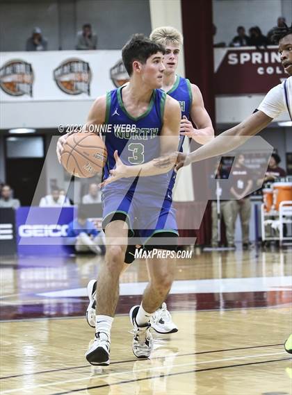 Thumbnail 1 in North Laurel vs Mount St. Joseph (Spalding Hoophall Classic) photogallery.