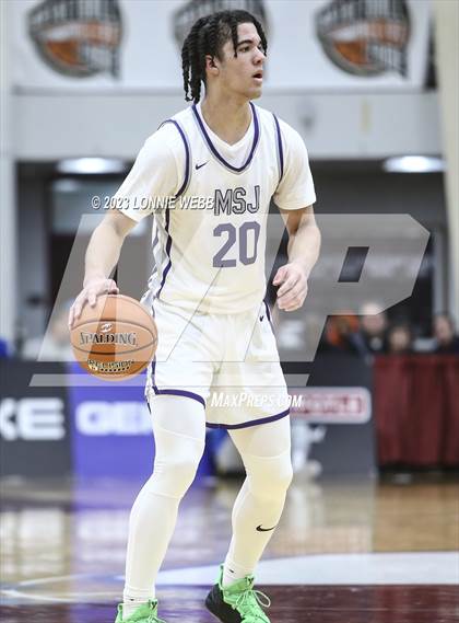 Thumbnail 3 in North Laurel vs Mount St. Joseph (Spalding Hoophall Classic) photogallery.