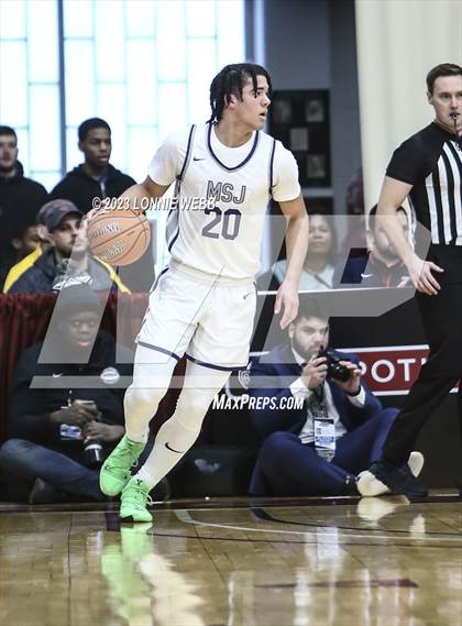 Thumbnail 3 in North Laurel vs Mount St. Joseph (Spalding Hoophall Classic) photogallery.