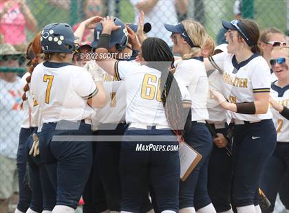 Thumbnail 1 in Olentangy Orange vs. Lancaster (OHSAA D1 District Final) photogallery.