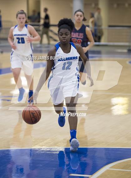 Thumbnail 2 in Girls Prep vs. Brentwood Academy photogallery.