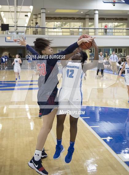 Thumbnail 3 in Girls Prep vs. Brentwood Academy photogallery.
