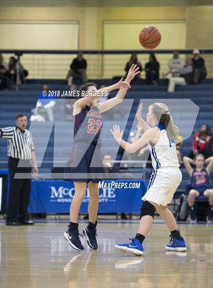 Thumbnail 3 in Girls Prep vs. Brentwood Academy photogallery.