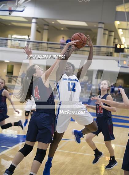 Thumbnail 1 in Girls Prep vs. Brentwood Academy photogallery.