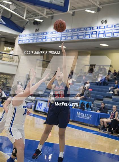 Thumbnail 1 in Girls Prep vs. Brentwood Academy photogallery.