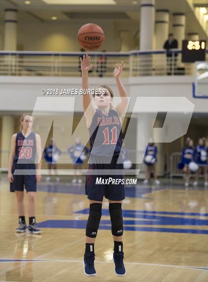 Thumbnail 2 in Girls Prep vs. Brentwood Academy photogallery.