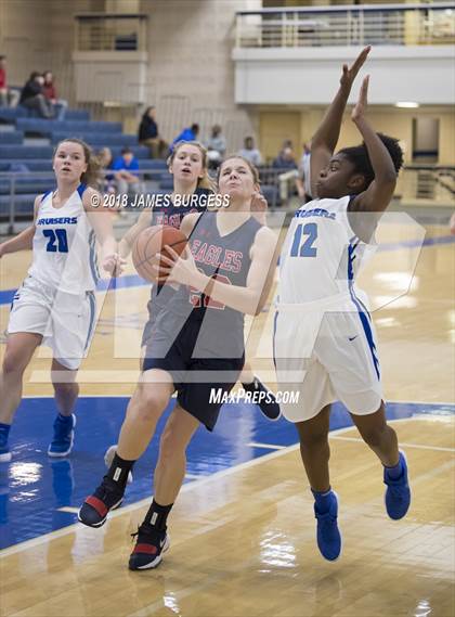 Thumbnail 1 in Girls Prep vs. Brentwood Academy photogallery.