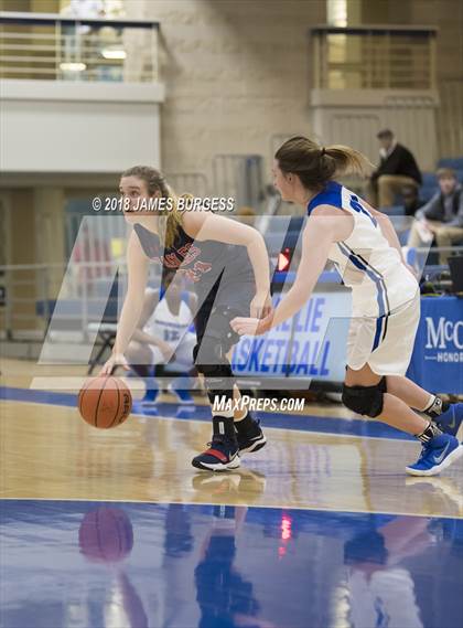 Thumbnail 3 in Girls Prep vs. Brentwood Academy photogallery.