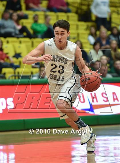Thumbnail 1 in Syracuse vs. Copper Hills (UHSAA 5A Tournament) photogallery.