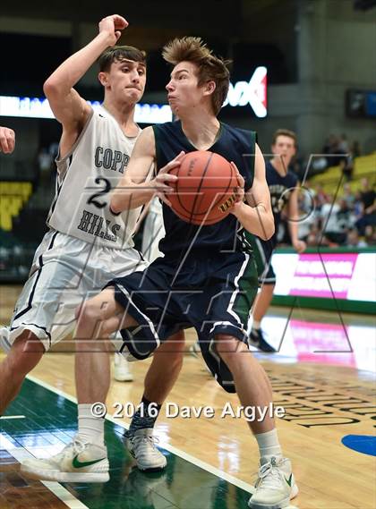 Thumbnail 1 in Syracuse vs. Copper Hills (UHSAA 5A Tournament) photogallery.