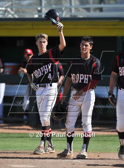 Thumbnail 1 in Canyon del Oro vs. Brophy College Prep (Horizon Baseball Tournament) photogallery.