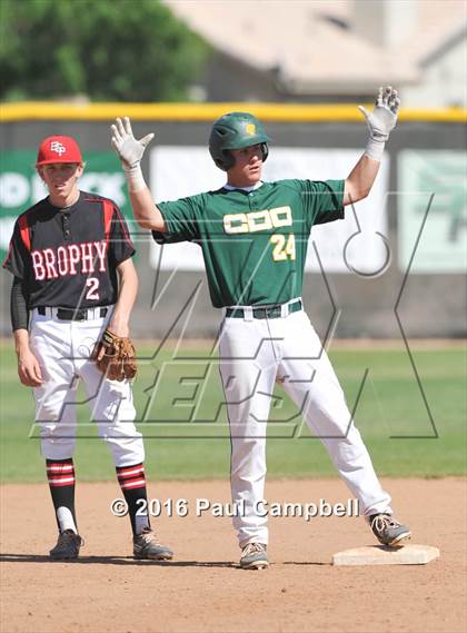 Thumbnail 1 in Canyon del Oro vs. Brophy College Prep (Horizon Baseball Tournament) photogallery.