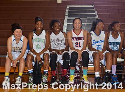 Thumbnail 1 in San Diego Senior All-Star Game (Girls) photogallery.
