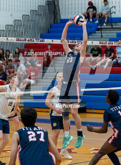 Thumbnail 1 in Saegertown @ Shaler Area (PIAA 2A Round 1) photogallery.