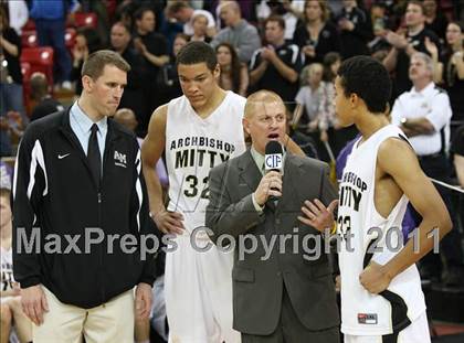 Thumbnail 2 in Archbishop Mitty vs. Summit (CIF State D2 Final) photogallery.
