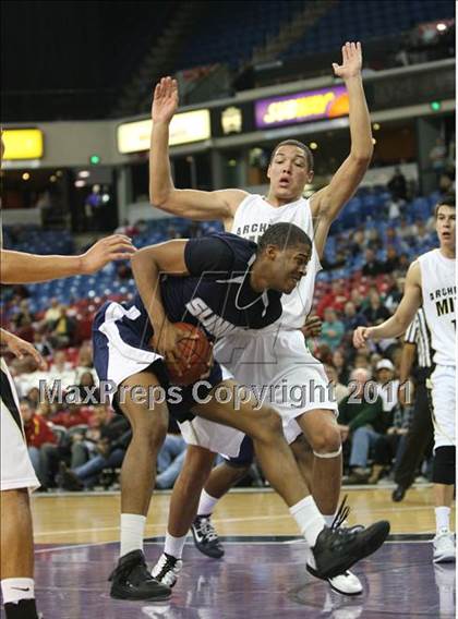 Thumbnail 3 in Archbishop Mitty vs. Summit (CIF State D2 Final) photogallery.