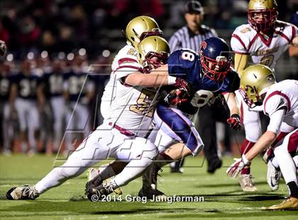 Thumbnail 3 in Cardinal Newman @ Campolindo (D3 NCS Playoff) photogallery.