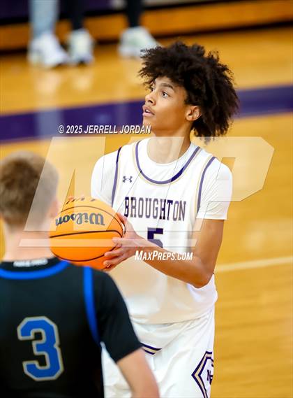 Thumbnail 3 in Caldwell Academy vs Broughton (John Wall Holiday Invitational) photogallery.