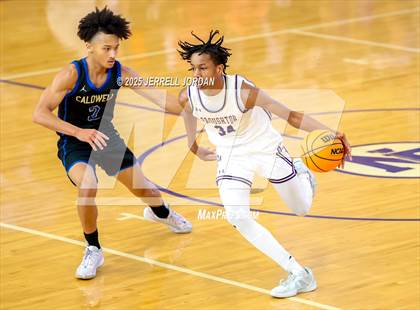 Thumbnail 1 in Caldwell Academy vs Broughton (John Wall Holiday Invitational) photogallery.