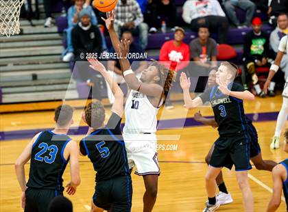 Thumbnail 2 in Caldwell Academy vs Broughton (John Wall Holiday Invitational) photogallery.