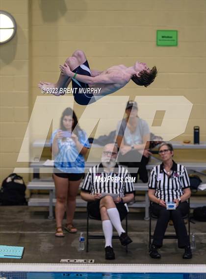 Thumbnail 1 in CHSAA 4A Boys Diving - State Championship photogallery.