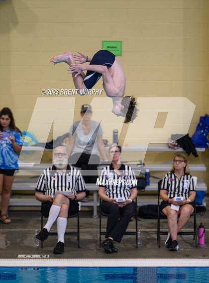 Thumbnail 1 in CHSAA 4A Boys Diving - State Championship photogallery.