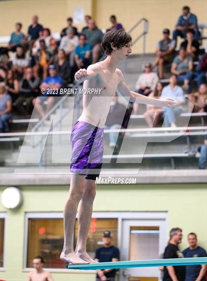 Thumbnail 1 in CHSAA 4A Boys Diving - State Championship photogallery.