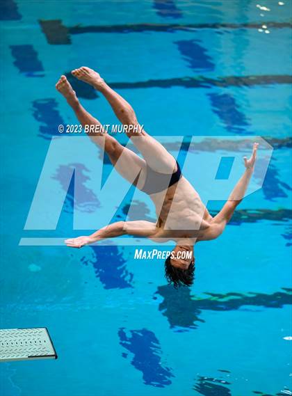 Thumbnail 1 in CHSAA 4A Boys Diving - State Championship photogallery.