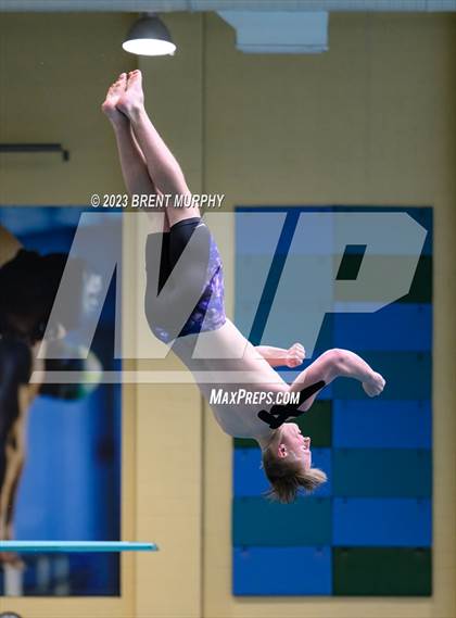 Thumbnail 3 in CHSAA 4A Boys Diving - State Championship photogallery.
