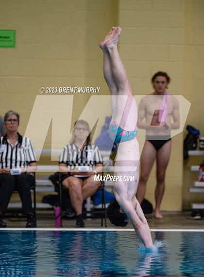Thumbnail 2 in CHSAA 4A Boys Diving - State Championship photogallery.