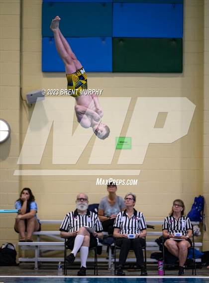 Thumbnail 3 in CHSAA 4A Boys Diving - State Championship photogallery.
