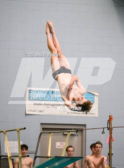 Thumbnail 2 in CHSAA 4A Boys Diving - State Championship photogallery.