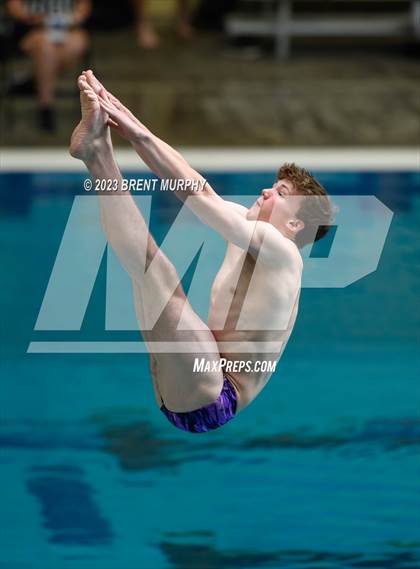 Thumbnail 1 in CHSAA 4A Boys Diving - State Championship photogallery.