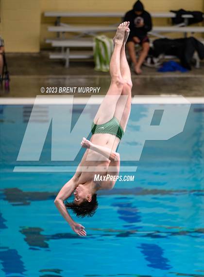 Thumbnail 1 in CHSAA 4A Boys Diving - State Championship photogallery.