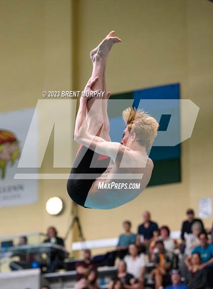 Thumbnail 3 in CHSAA 4A Boys Diving - State Championship photogallery.