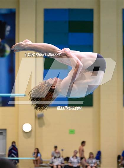 Thumbnail 2 in CHSAA 4A Boys Diving - State Championship photogallery.