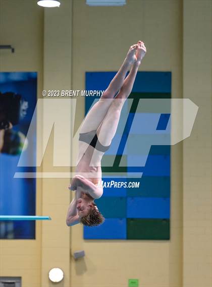 Thumbnail 3 in CHSAA 4A Boys Diving - State Championship photogallery.