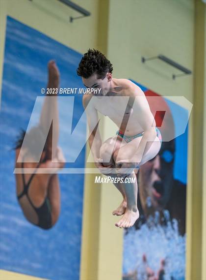 Thumbnail 3 in CHSAA 4A Boys Diving - State Championship photogallery.