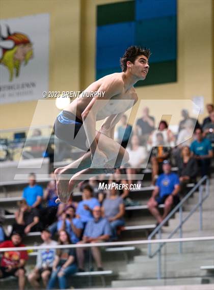 Thumbnail 3 in CHSAA 4A Boys Diving - State Championship photogallery.