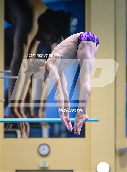Thumbnail 1 in CHSAA 4A Boys Diving - State Championship photogallery.